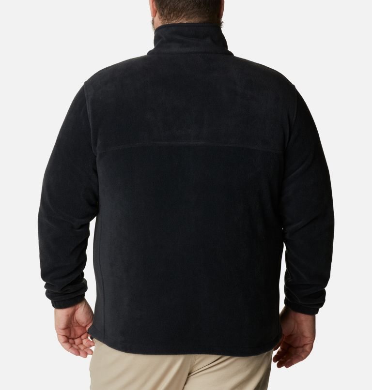Men's Columbia Steens Mountain 2.0 Full Zip Fleece Jackets Black | Plus Size CA-L458A